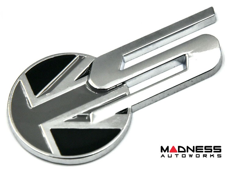 set Mini Jaguar Logo Fender Marker Nameplate Emblem Badge Chrome Sport Decorate